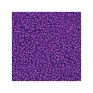 John Bead Craft Bead, 10/0, Opaque Dyed Violet