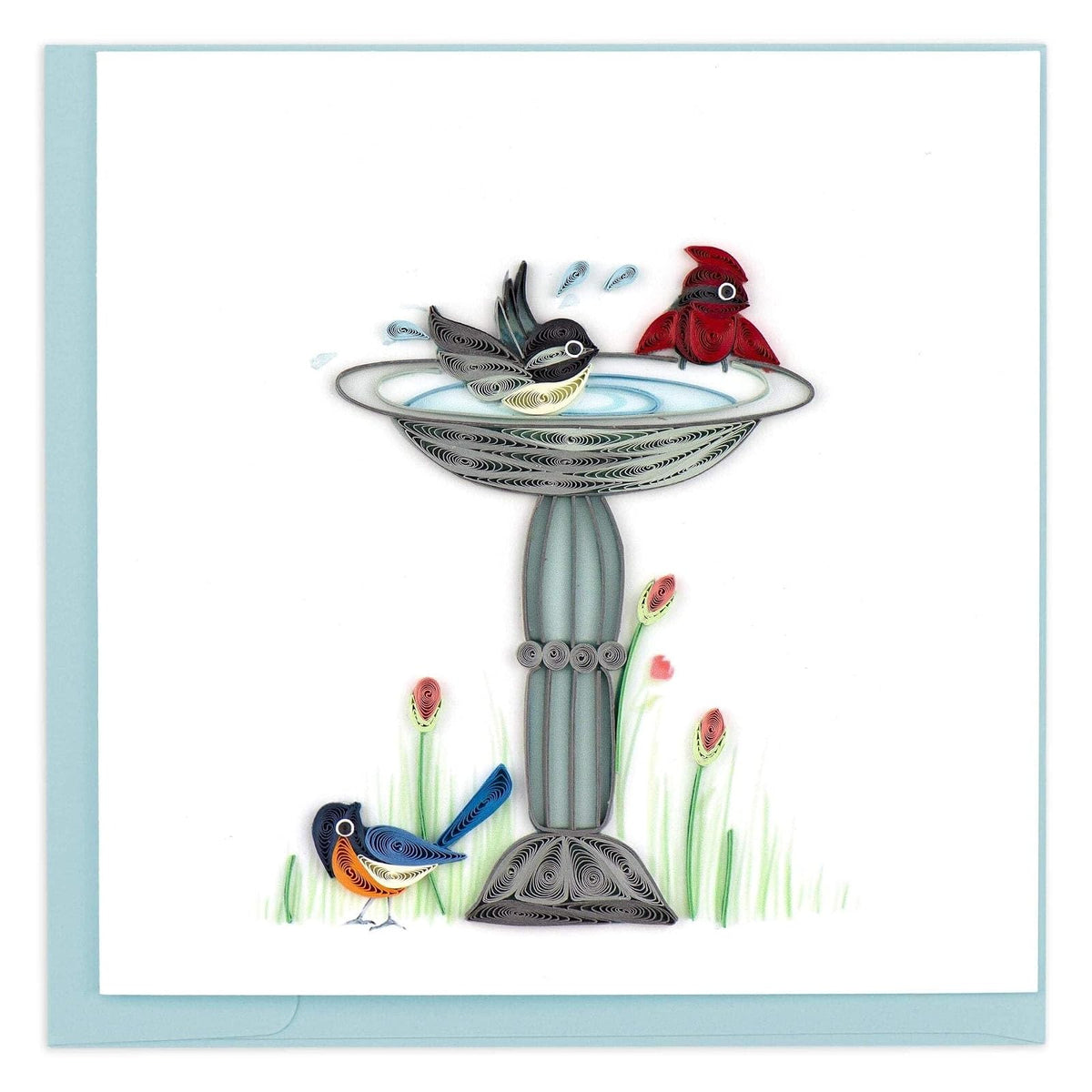 Quilling Card Greeting Card, 6x6 in., Multi