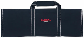 Global G-667/16, 16 Pocket Handle, Black Knife Case