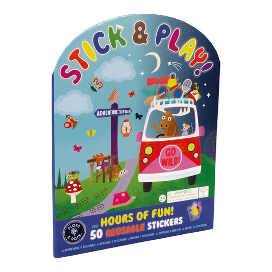 Floss and Rock Stick and Play, Adventure, 10.62-inches Length, Educational Activities for Kids
