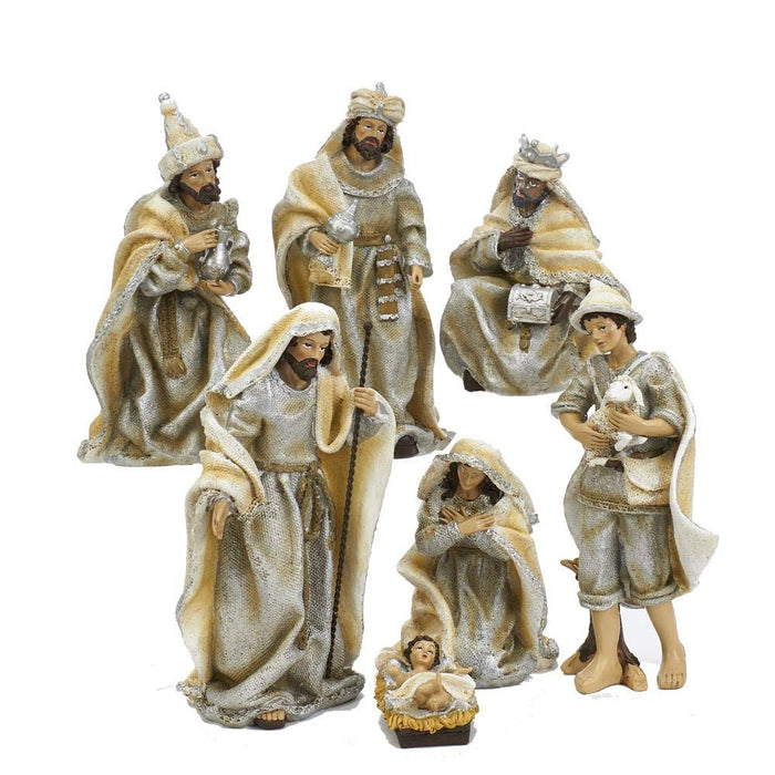 Kurt Adler 7 Piece Nativity Table Piece