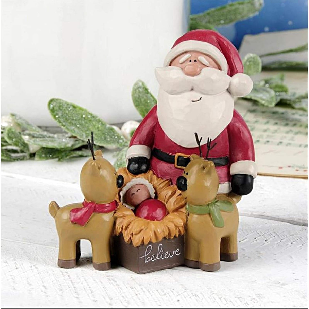 Blossom Bucket Figurine