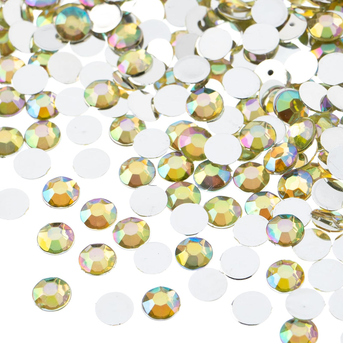 John Bead Craft Bead, 6mm (SS28), Yellow AB
