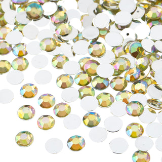John Bead Craft Bead, 6mm (SS28), Yellow AB