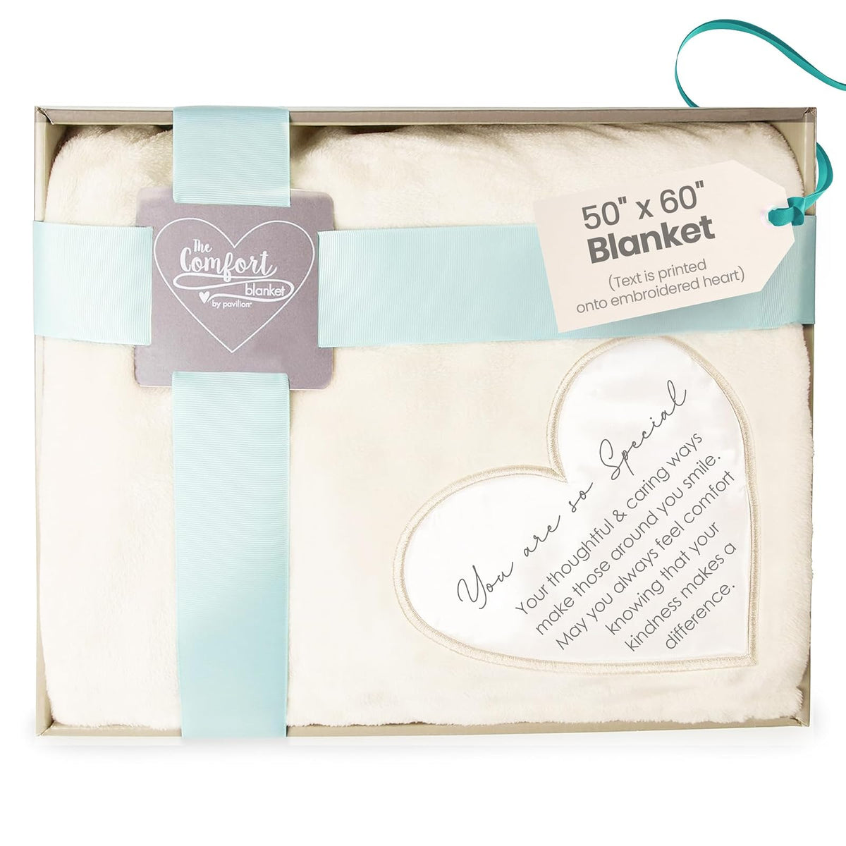 Pavilion Gift Company 19500 Comfort Special Thick Warm 320 GSM Royal Plush Throw Blanket