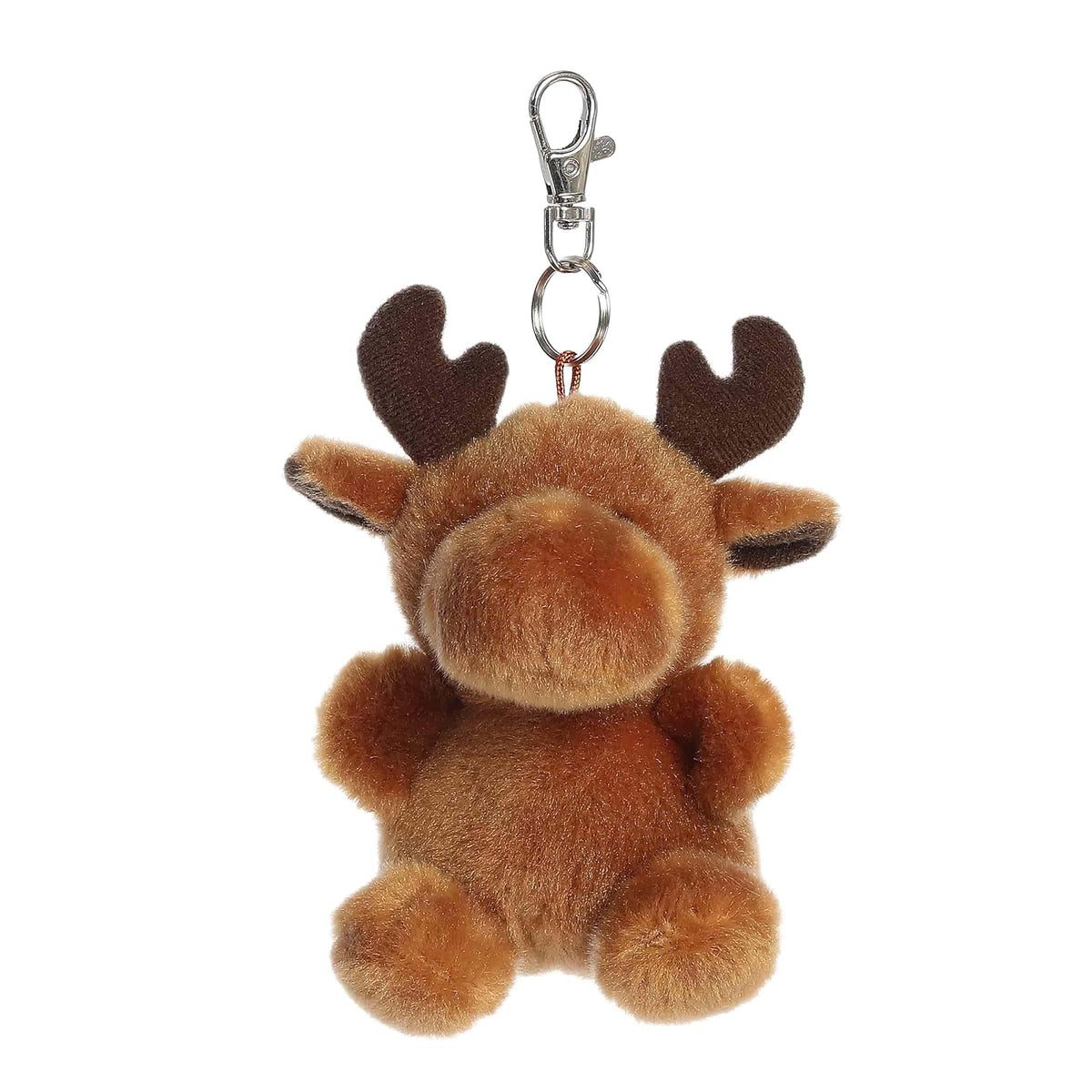 PALM PALS Keychain, Small, Brown