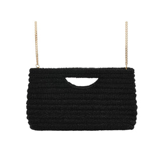 Bamboo Trading Handbag, 7-Inches, Black