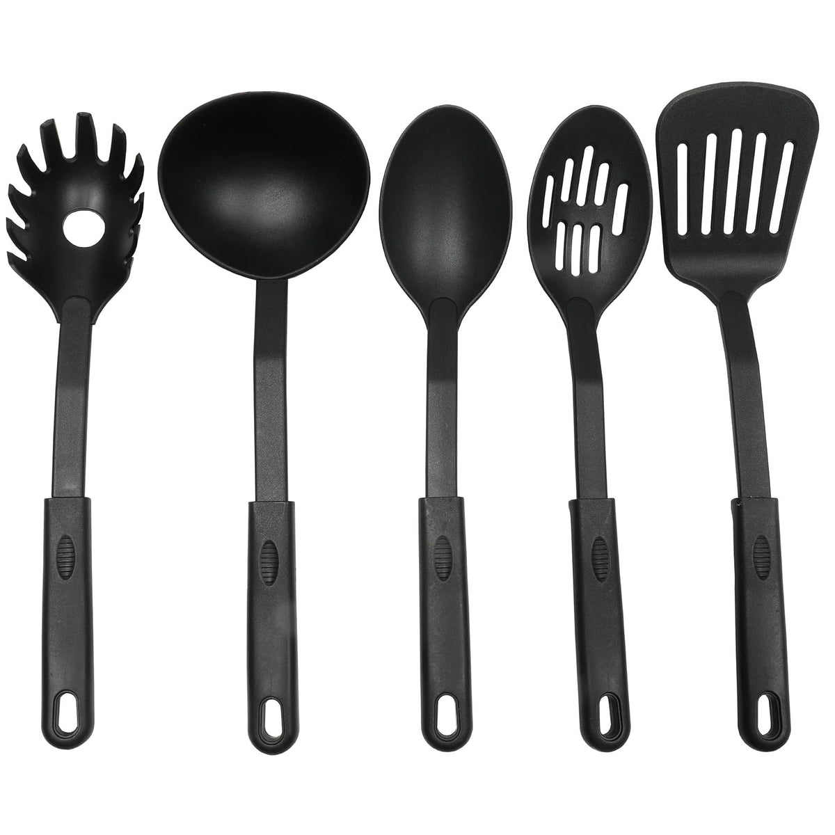 Chef Craft Select Nylon Tool Set, 15 inch 5 Piece, Black