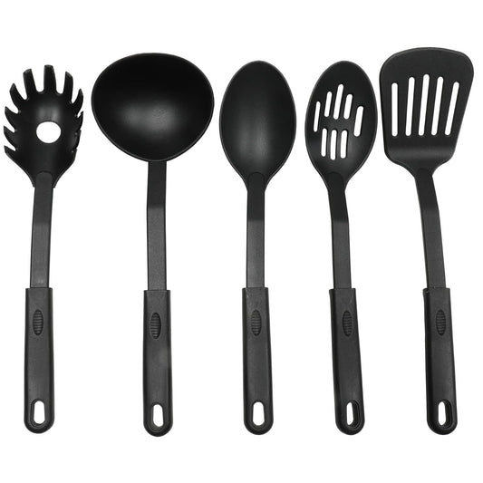 Chef Craft Select Nylon Tool Set, 15 inch 5 Piece, Black