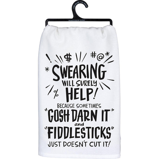 Primitives by Kathy 112283 Kitchen Towel Simple Don't Cook Ever,28-inch