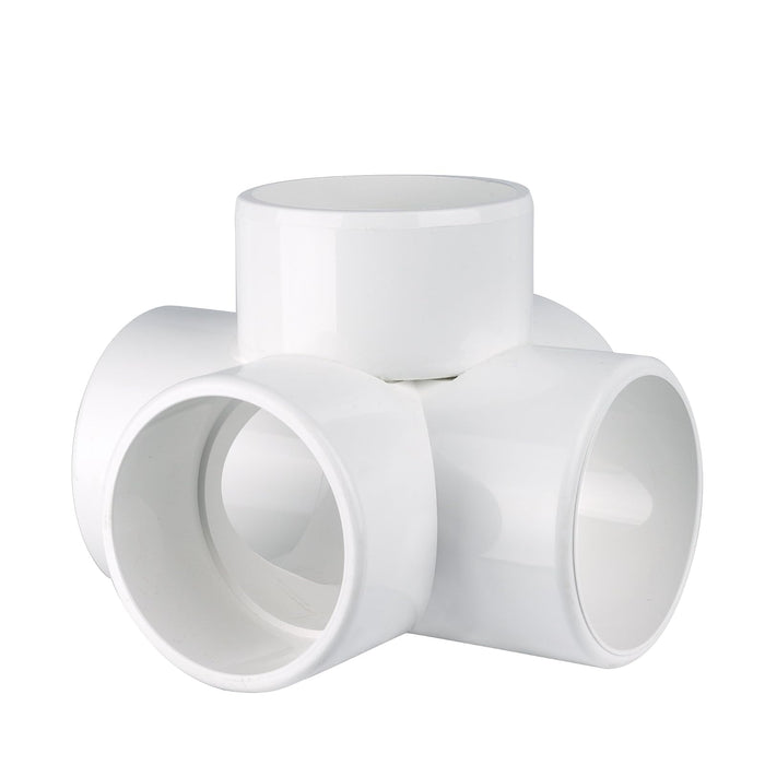 Snapclamp Circo Innovations 2 5-Way Cross PVC Fitting Connector