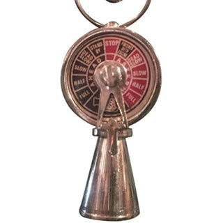 Hampton Nautical Hanging Ornament, 5", Brass