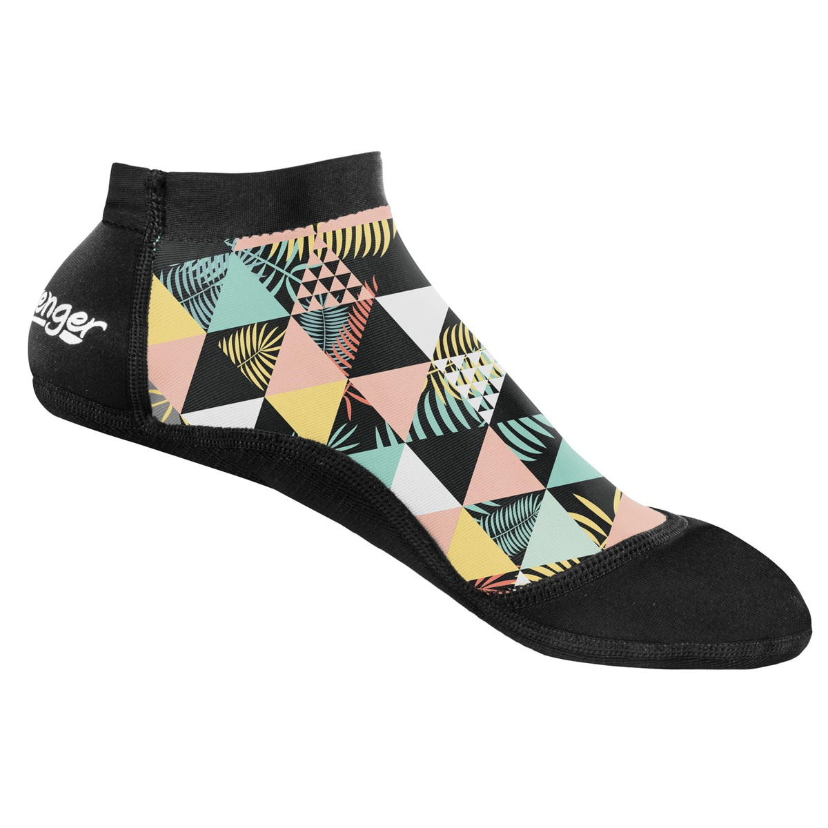 Seavenger Socks, Large, Geometric Palm