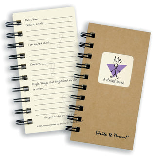 Write it Down Blank Book, Mini-size, Kraft Brown
