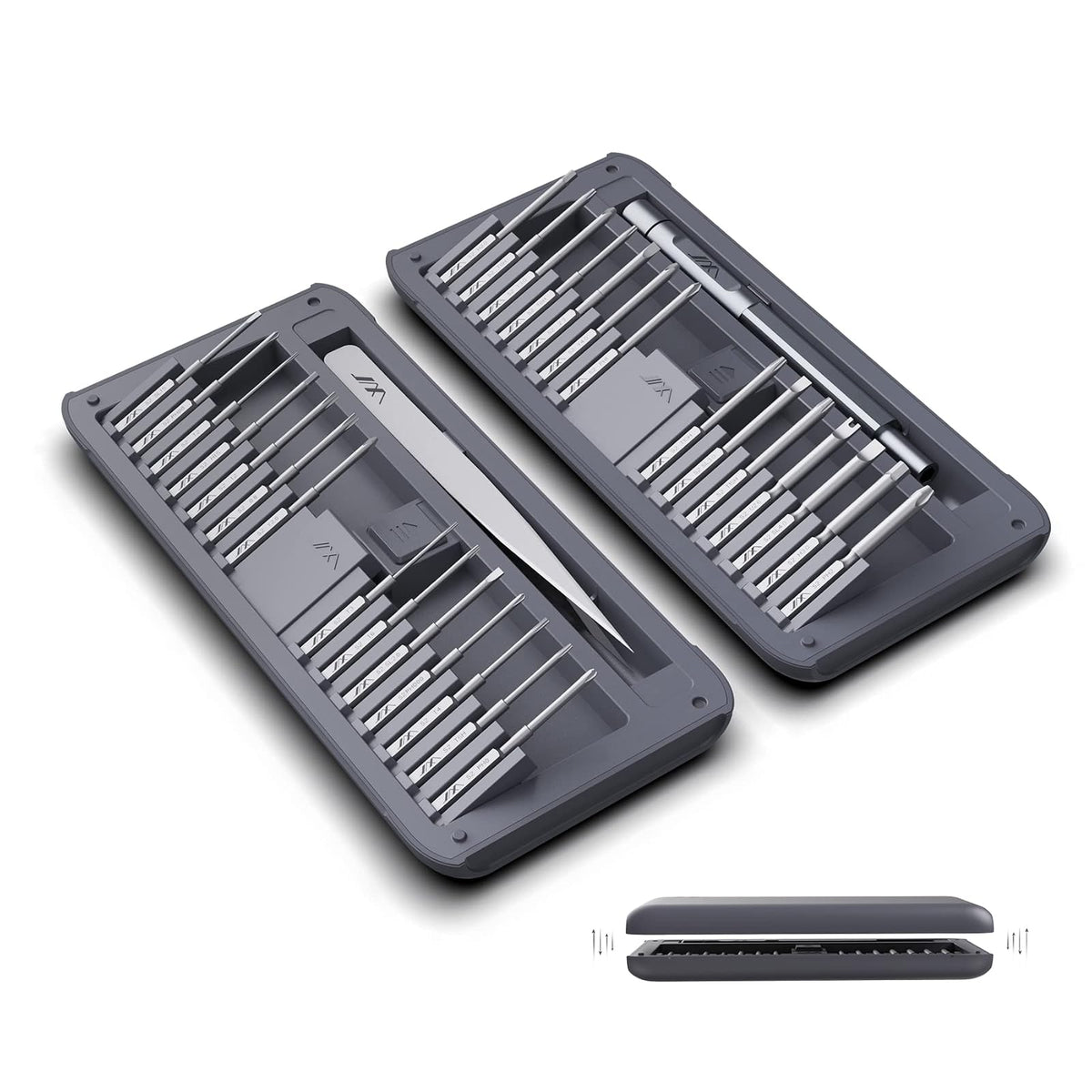 JIMIHOME Screwdriver, 30 Pcs/4mm bits, 30