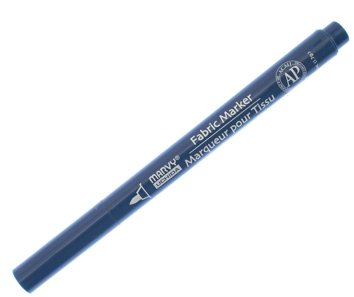 Comfy Hour Navy Blue Fabric Marker, Fine Point Pen