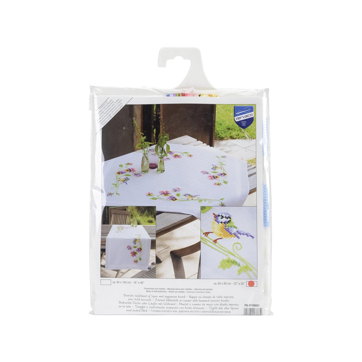 Vervaco Art Craft Kit, 32" by 32", Various