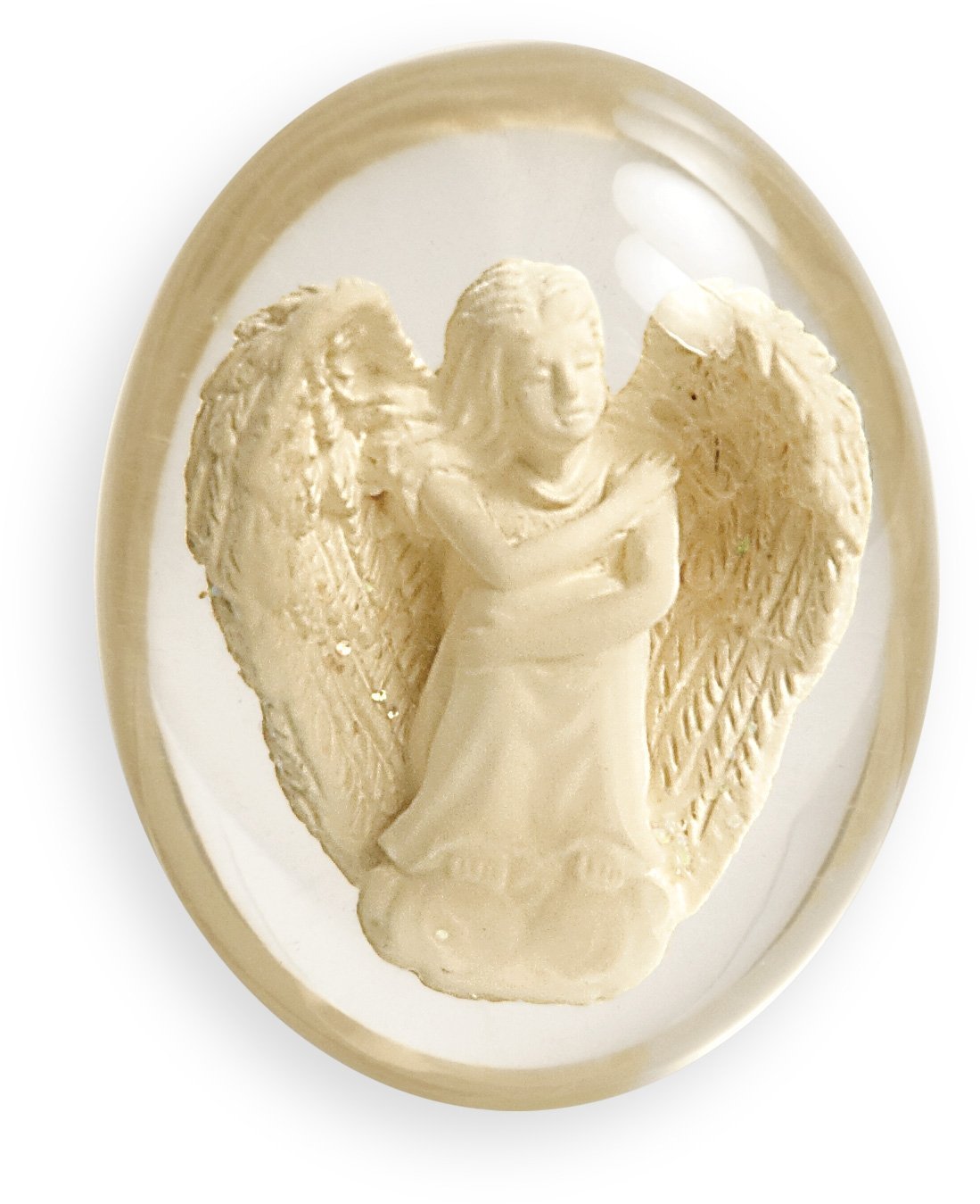 Quanta AngelStar 8715 Hope Angel Worry Stone, 1-1/2-Inch