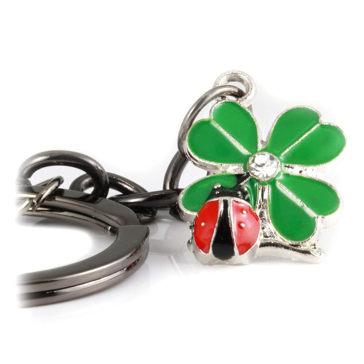 Dave The Bunny Keychain, Medium, Black