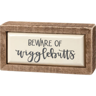 Primitives by Kathy Decorative Signage, 4" x 2" x 1", Multicolor