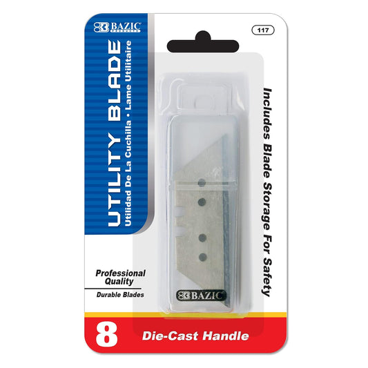BAZIC Utility Knife Replacement Blade (8/Pack)