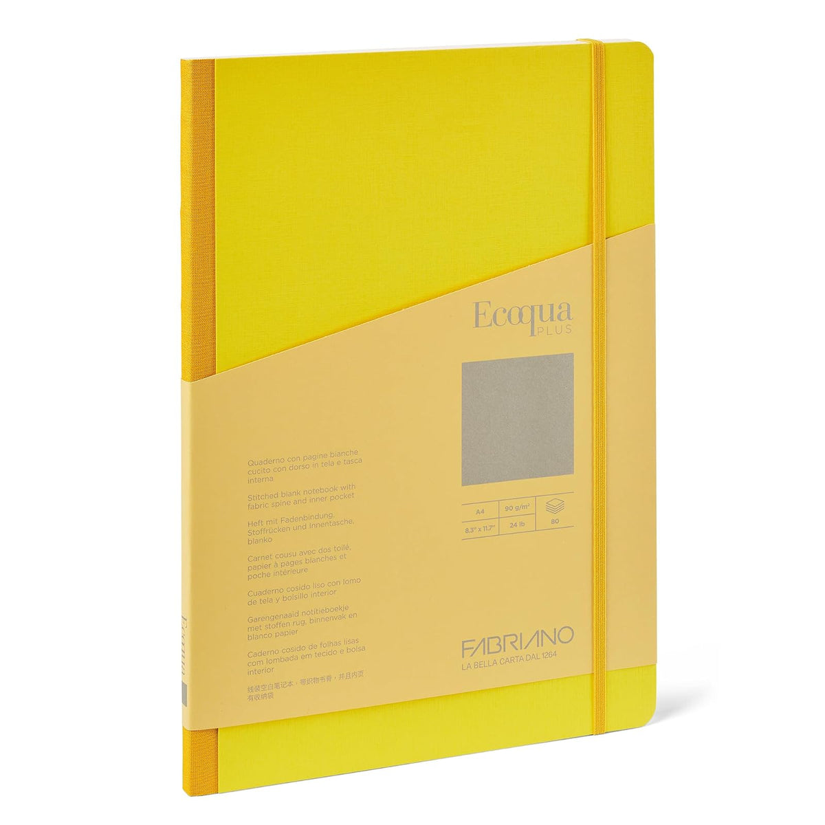 Fabriano Blank Book, A4 -8.3" x 11.7", Yellow