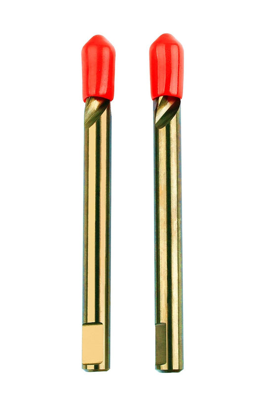McJ Tools 2pack High Cobalt Long Pilot Drill Bits for Carbide Hole Saws, made for Stainless Steel Cutting, Ideal replacement for Carbide Hole Saws for Thick Metal Cutting