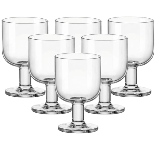 Bormioli Rocco Drinking Cup, 6.75 Ounces, Clear