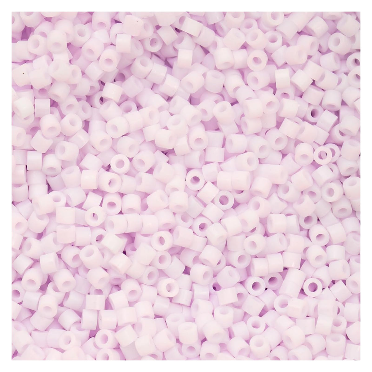 John Bead Craft Bead, Size 11, Soft Lavender Matte Macaron