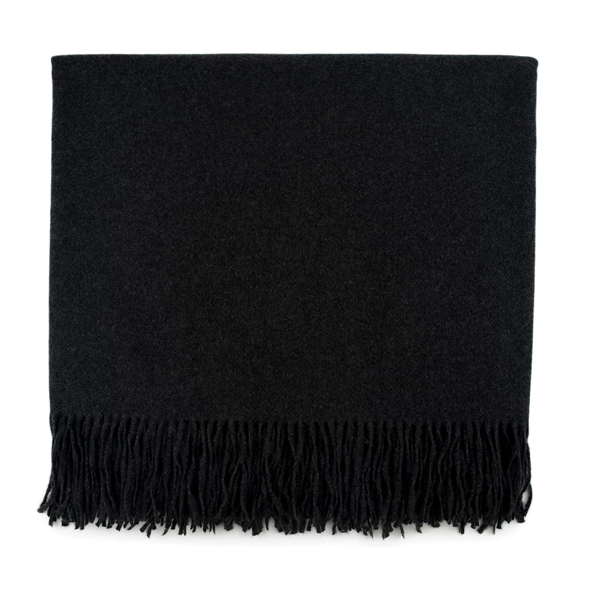 Bedford Cottage Blanket, 4'2" x 5'8", Black