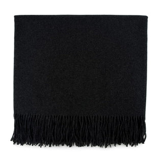 Bedford Cottage Blanket, 4'2" x 5'8", Black