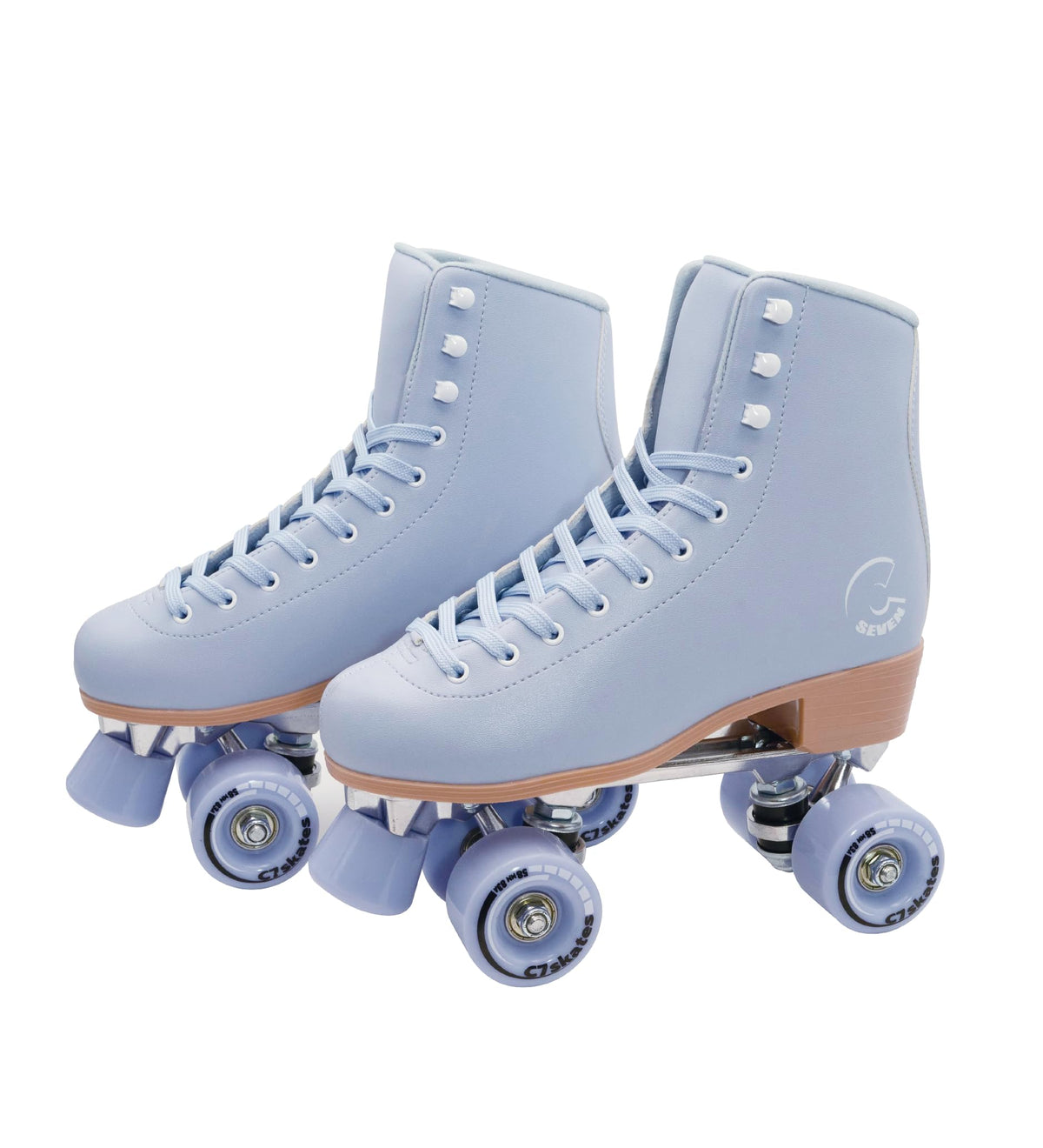 C SEVEN Roller Skate, Women's 8 / Men's 7, Bleu Brume