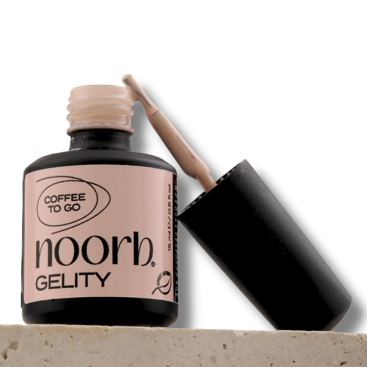 noorb beauty Nail Polish, 0.5 Fl Oz (Pack of 1), Coffee To Go