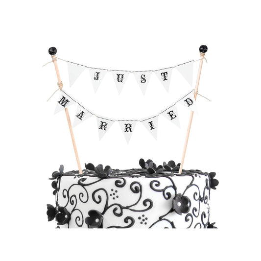 Lillian Rose Cake Topper, One Size, White