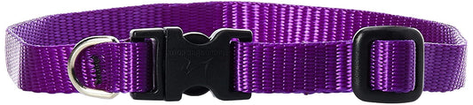 Lupine Pet Basics 1/2" Purple 10-16" Adjustable Collar for Small Dogs