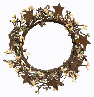 CWI Gifts Wreath, Brown