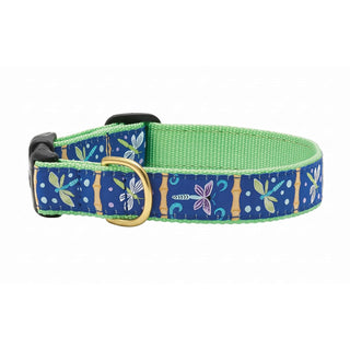 Up Country Animal Collar, 5/8” Width, Small (9 to 15 inches), Dragonfly