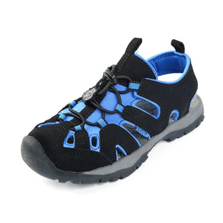 Northside Sandal, 12 Little Kid, Black/Royal