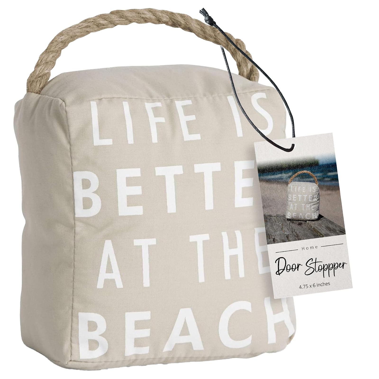 Pavilion Gift Company 72152 at The Beach Door Stopper, 5 by 6-Inch