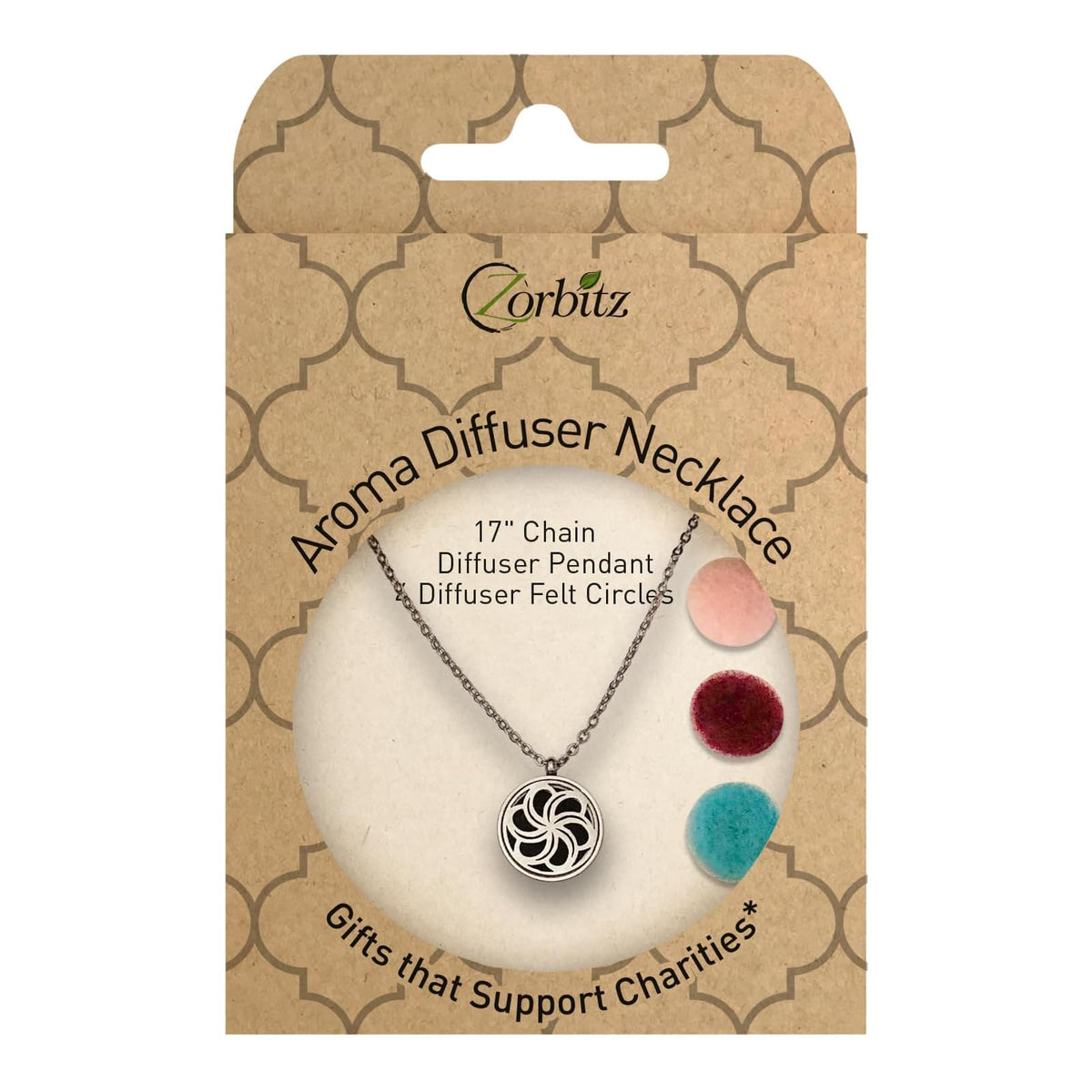 Zorbitz Necklace, Silver