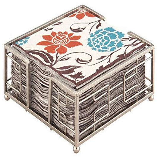 Boston International Hampshire Lunch Napkin Caddy, Brush Nickel