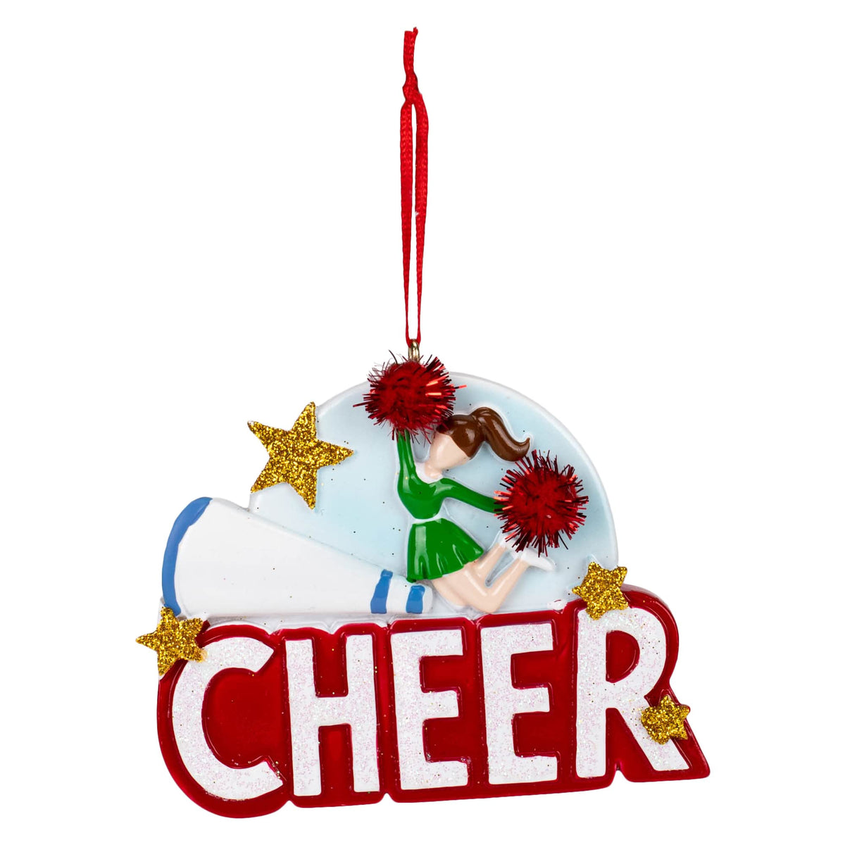 Kurt S. Adler Hanging Ornament, 2.75 Inch, Red and Blue