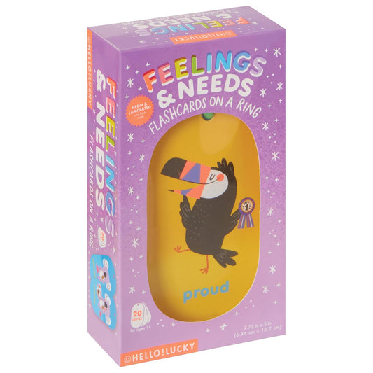 C.R. Gibson Flash Card, 26-Count, Feeling & Needs