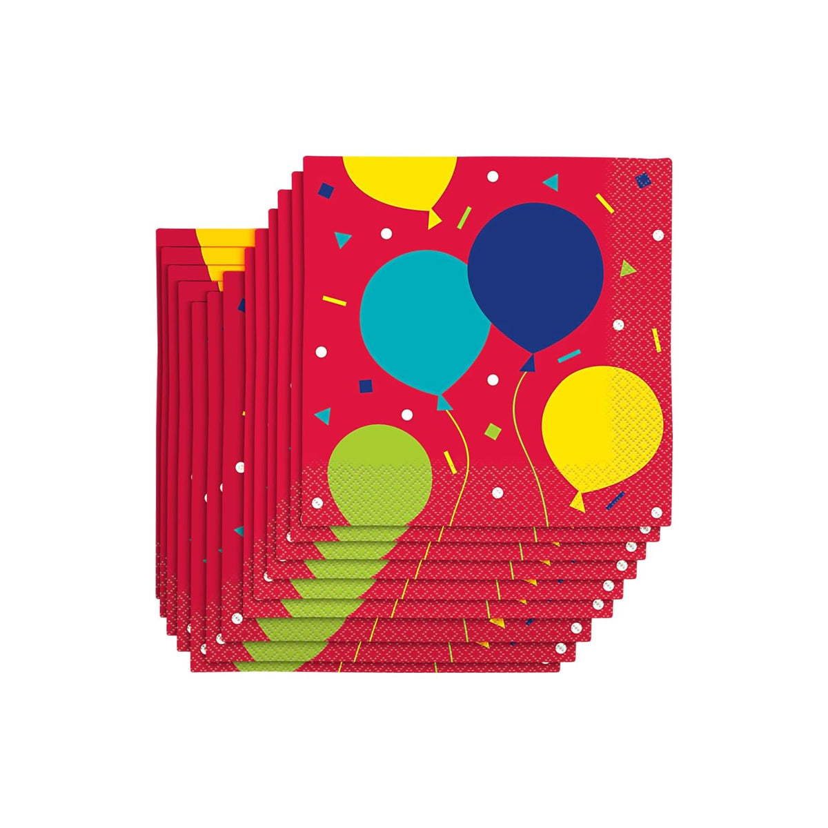 Unique Disposable Napkin, Mittel, Red