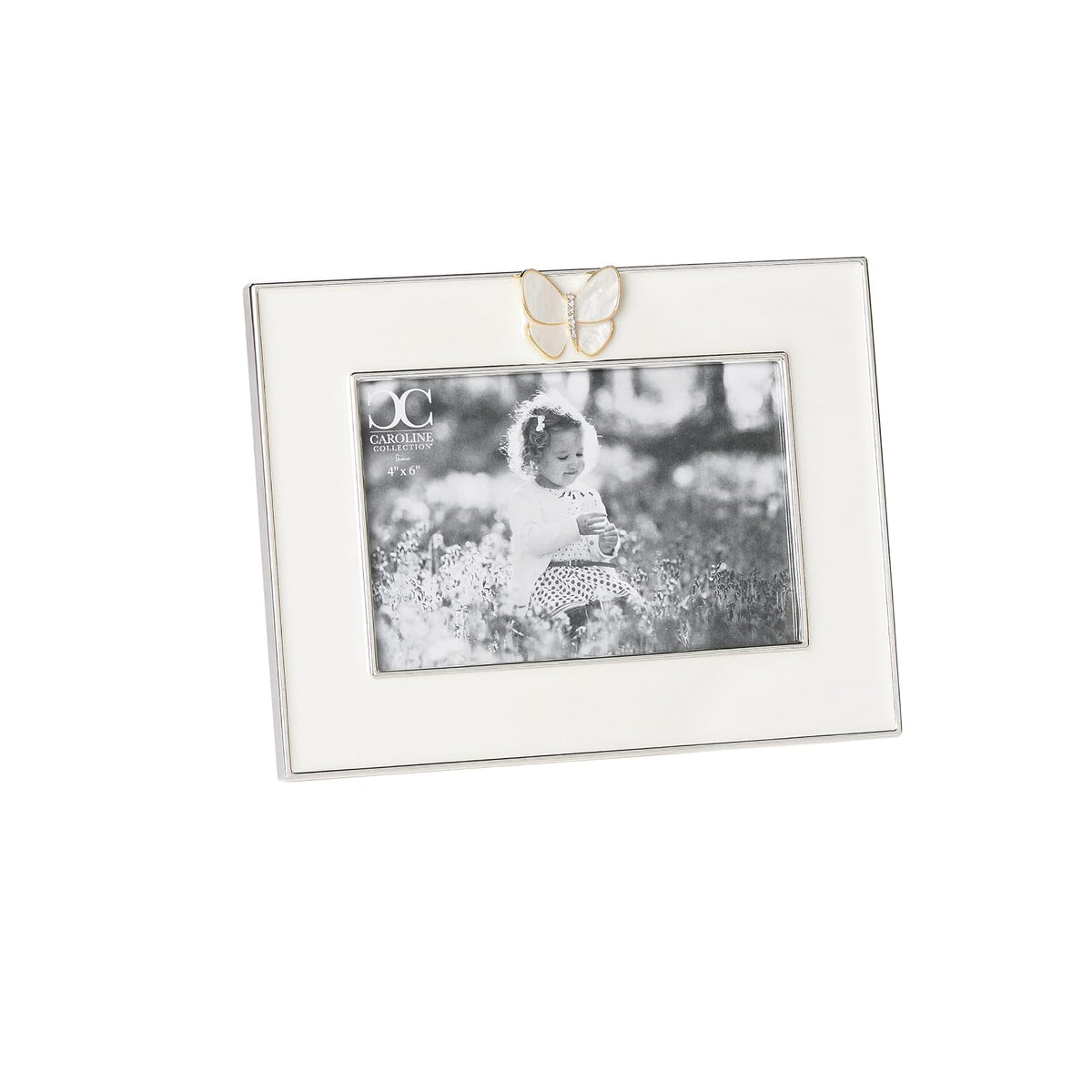 Roman Picture Frame, White