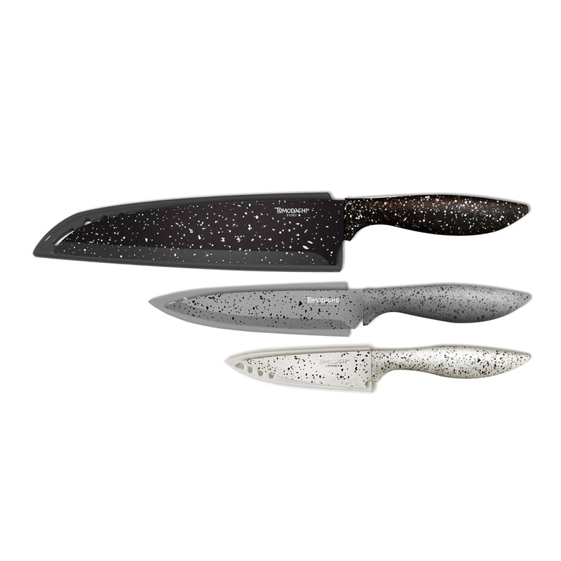 Hampton Forge HMC01A505A Sandstone – 3 Piece Cutlery Set – Multi