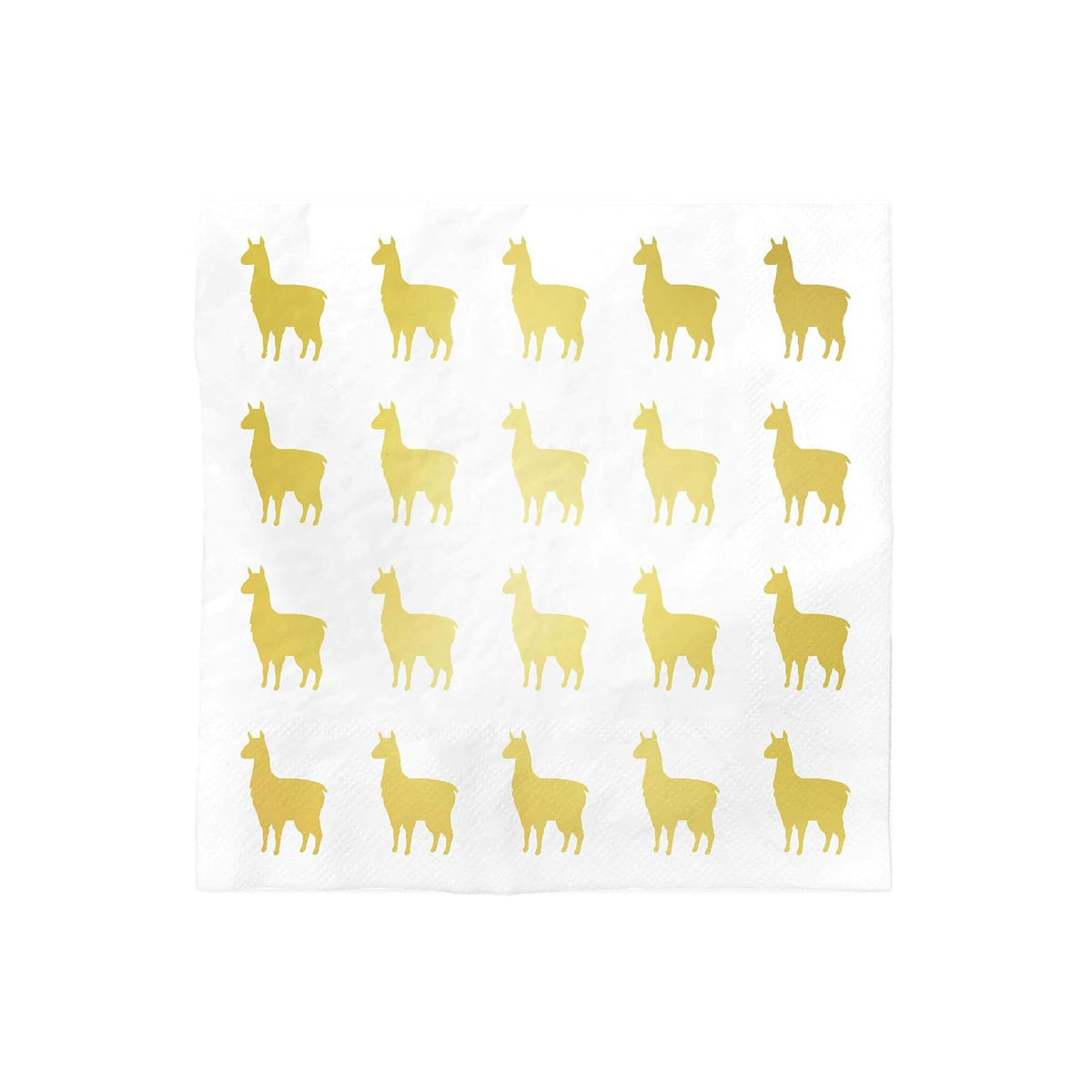 Harman Disposable Napkin, 5" x 5", Gold