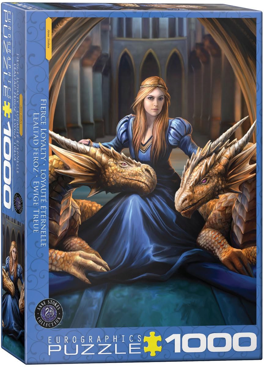 EuroGraphics Fierce Loyalty by Anne Stokes 1000-Piece Jigsaw Puzzle