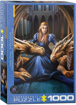 EuroGraphics Fierce Loyalty by Anne Stokes 1000-Piece Jigsaw Puzzle