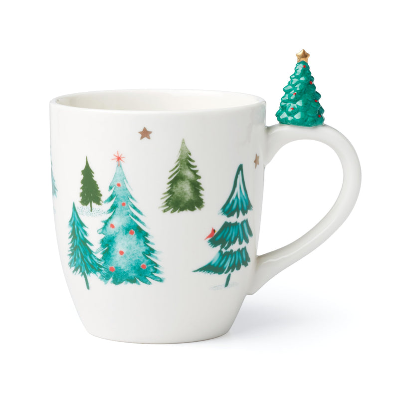 Lenox Balsam Lane Figural Tree Mug, 0.43, Multi